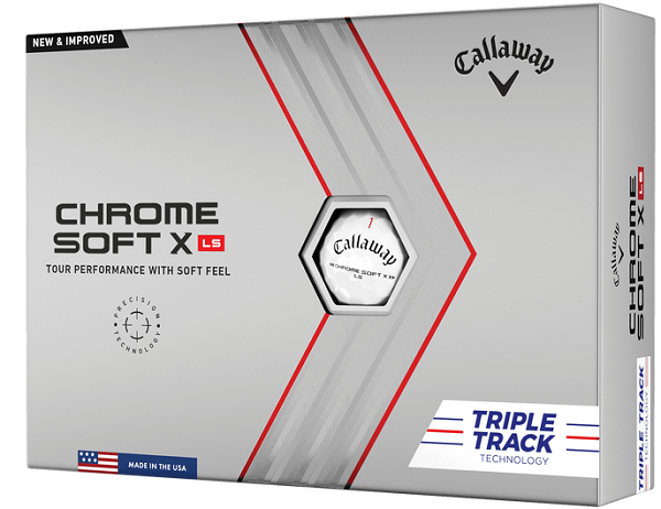 Callaway Chrome Soft X Triple Track Golf Balls | RockBottomGolf.com